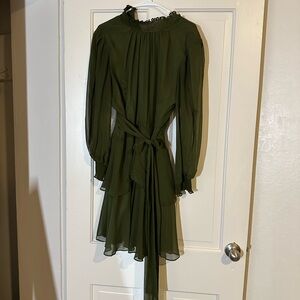 Size 14P Green Dress